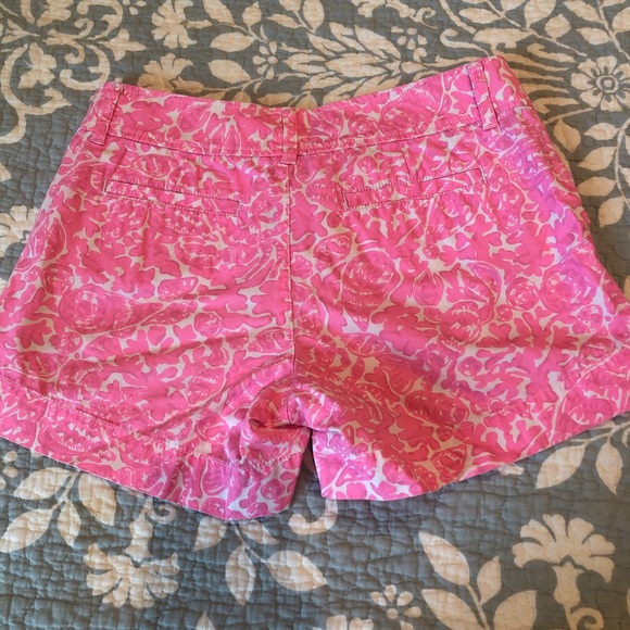 Lily Pulitzer hot pink Callahan shorts - Picture 4 of 4